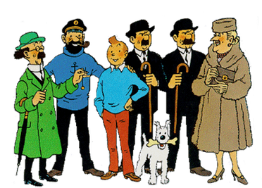 Tintin-mainCast tintin