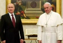 Pope Francis Meets Vladimir Putin