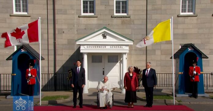 canada visit pope francis