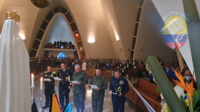 Diocese Castrense da Colômbia consagra-se ao Imaculado Coração de Maria Colombian Military Ordinariat Consecrates to the Immaculate Heart of Mary