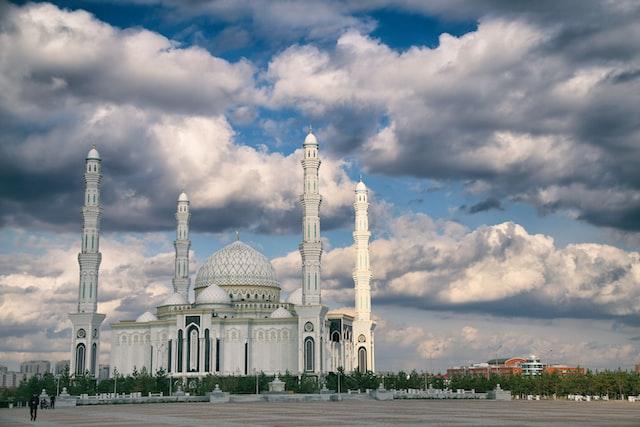 central mosque in kazakhistan