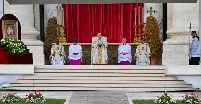 papal sermon papal sermon of Pope Leo XIV at inauguration mass