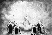 Carmelites Leave Compiègne: Historic Convent of Martyrs Closes Amid Vocational Crisis The Carmelites of Compiègne facing the guillotine. Illustration taken from Louis David, O.S.B., 1906 (Credit Public Domain Wikimedia commons)