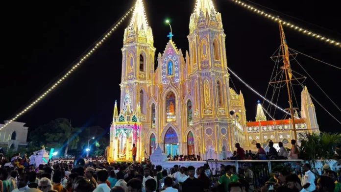 Annai Velankanni Shrine in India Annai Velankanni Shrine