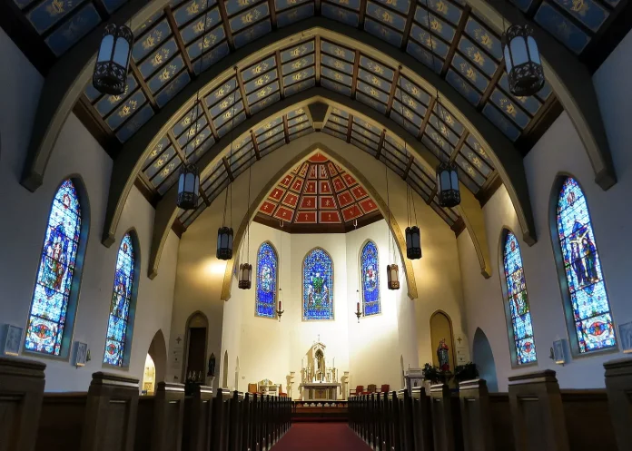 Cathedral of Saint Patrick, Charlotte, North Carolina. Credit: Nheyob/wikimedia CC BY SA 4.0