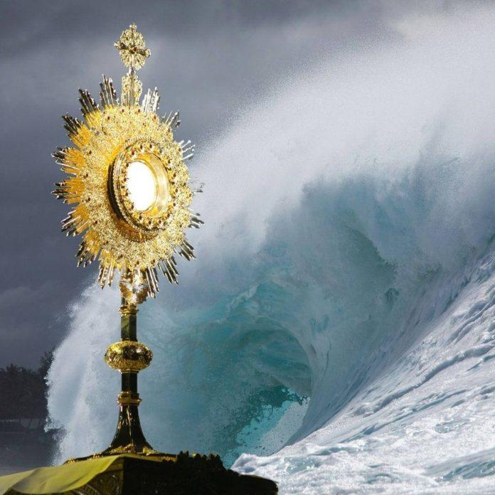 Eucharistic miracle of 1906, when faith and the Blessed Sacrament were believed to stop a devastating tsunami