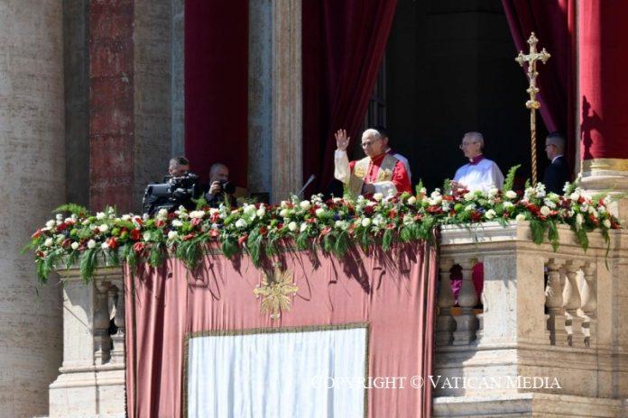 Pope Leo XIV Easter Sunday - Resurrection of the Lord – “Urbi et Orbi” Blessing, 2026 (Credit Vatican Media)