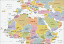 Fulani Militants Drive Surge in Violence and Displacement in Nigeria, USCIRF Reports US Government, Central Intelligence Agency. - Derivative of CIA Political Map of Africa (Public Domain Wikimedia commons)