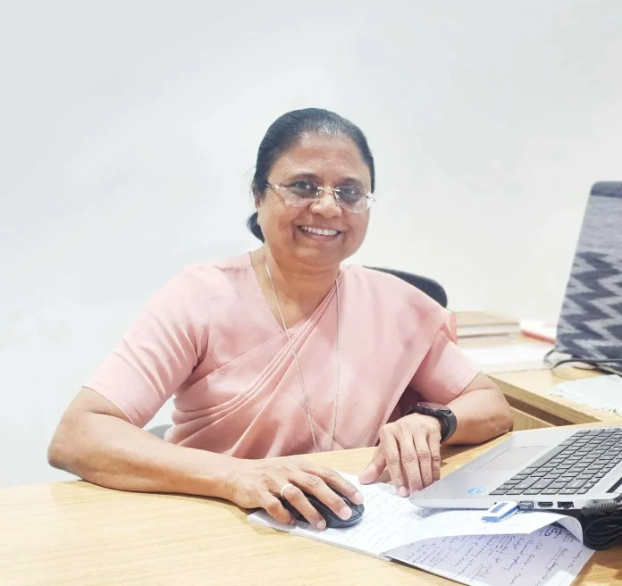 Sr Helen Mary Anthony is a member of the Congregation of the Sisters of St Anne, Bangalore. (Credit The Tablet)