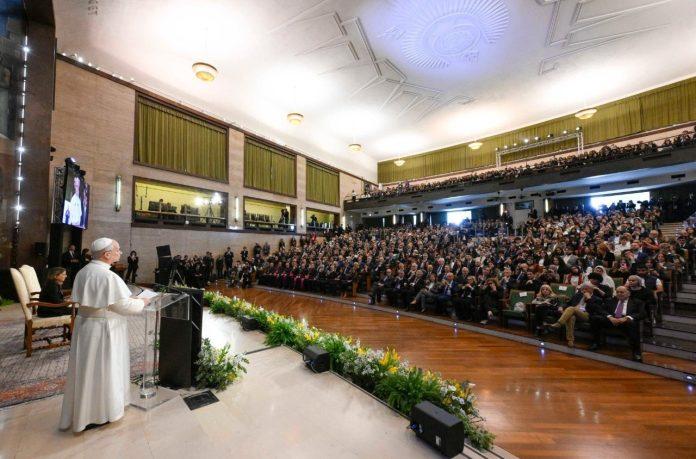 Pope Leo XIV makes pastoral visit to the Sapienza University of Rome (@Vatican Media)