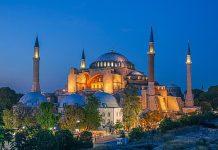 Renewable Energy Expansion in Turkey Sparks Disputes in Minority Regions Minarets of Hagia Sophia (By Kecags - Own work, CC BY-SA 4.0 Wikimedia)