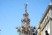 Spain’s Cities Unite in Faith as Corpus Christi Processions Fill Streets with Devotion Processional monstrance of the Seville Cathedral. (By José Antonio Montero Fernández - Own work, CC BY-SA 3.0)