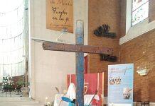 Pope Leo XIV’s Migration Pilgrimage Begins in the Atlantic: Canary Islands Mark First Stop on a Journey of Justice and Solidarity Cross made with wood of broken immigration boats (By El Pantera - Own work, CC BY-SA 4.0 Wikimeida)