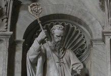 St. William of Vercelli: Hermit, Abbot, and Counselor — A Life of Radical Faith and Enduring Influence Saint William of Montevergine statue at St. Peter's Basilica, Vatican. 1878 (Giuseppe Prinz Public Domain Wikimedia)