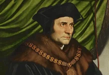 KjG Retains Thomas More as Patron While Confronting His Contested Legacy A portrait of St. Thomas More, by Hans Holbein the Younger. Public Domain.