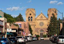 New Mexico Diocese Challenges Federal Seizure of Sacred Pilgrimage Site for Border Wall Construction The Cathedral Basilica of St. Francis of Assisi in Santa Fe, New Mexico (Photo by Nick Castelli on Unsplash)