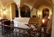 Pope Leo XIV: Peace Requires Conversion, Mercy and Reconciliation, Pontiff Says on Feast of Saint Columbanus Remains of Columbanus, Bobbio Abbey crypt (By Davide Papalini - Own work, CC BY-SA 3.0 Wikimedia)
