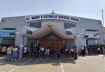 Dubai’s Main Catholic Churches Fully Reopen After Three Months of Restrictions Saint Mary's Catholic Church, Dubai (TheSwagger13 - Own work CC BY-SA 4.0 Wikimnedia)