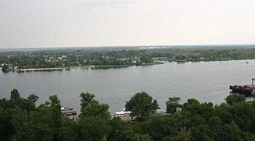500px-Ukraine_Dnepr_bei_Cherson The Dnieper River in Kherson (By Sven Teschke - Own work, CC BY-SA 3.0 Wikimedia)