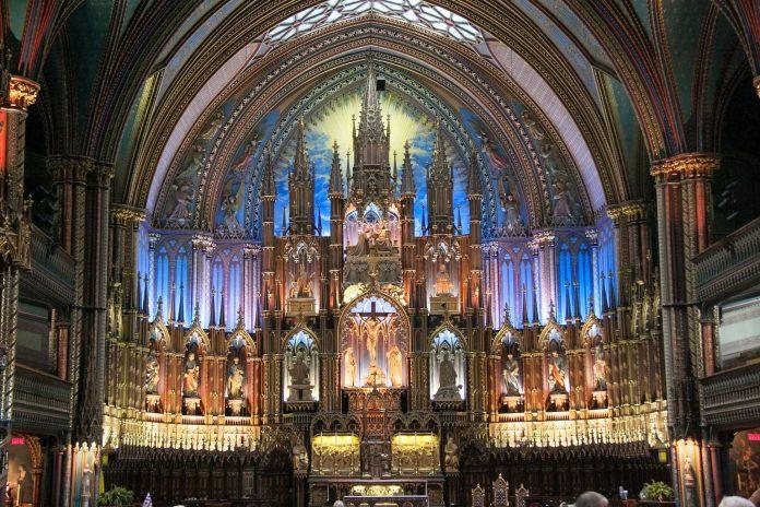 Notre Dame Montreal Quebec (Credit Brett Sequeira)