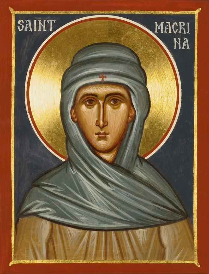 Saint Macrina the Younger (Credit Ukrainian Catholic Eparchy of Edmonton)