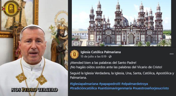 PalmarPapa “Pope Peter III,” of the schismastic Palmarian Church (Credit Screen Capture Palmarian Church)
