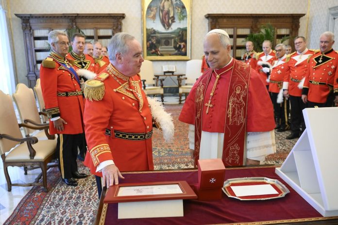Order of Malta (Credit Vatican Media and Order of Malta)