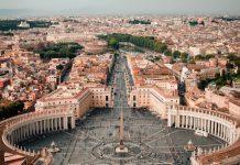 International Association of Exorcists Reaffirms Canon Law After Disputing Claims Made in YouTube Interview Aerial view of St. Peter's Square with the central obelisk and semicircular colonnades in Vatican City, seen from above.