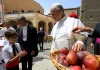Pope Leo XIV Returned to the Vatican After Summer Retreat at Castle Gandolfo The Pope among the people at Castel Gandolfo (Credit VATICAN MEDIA