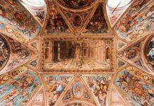 Vatican Launches €5.5 Million Restoration of Raphael’s Loggia in Landmark Five-Year Conservation Project Christ’s victory over pagan Rome Ceiling of Room of Constantine (Photo by Harold Wainwright on Unsplash)