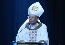 Asian Bishops Urged to Become Bridge-Builders for Peace and Reconciliation, Cardinal Gracias Says Cardinal Oswald Gracias of India delivers his homily during the opening Mass of the 12th Plenary Assembly of the Federation of Asian Bishops’ Conferences in Jakarta on July 21 (Credit UCA News)